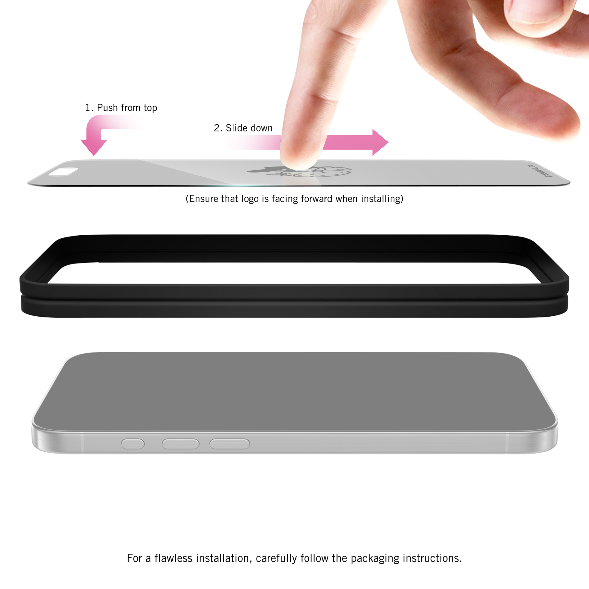 My Melody Berry iPhone Clear Screen Protector