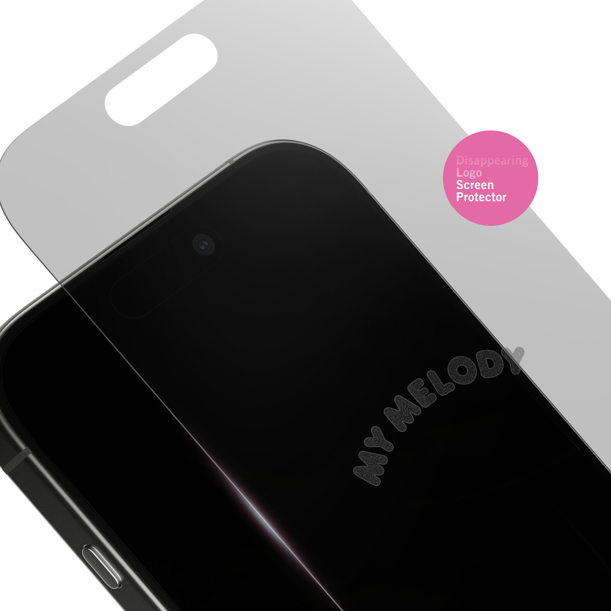 My Melody Name iPhone Clear Screen Protector