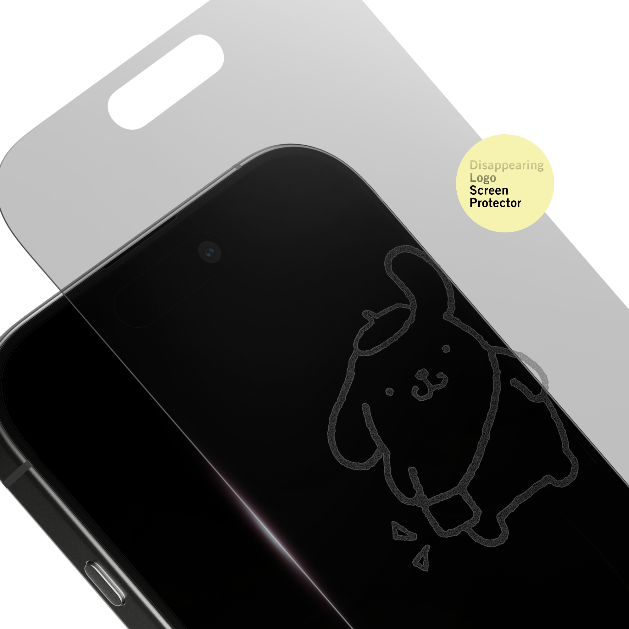 Pompompurin Fun iPhone Clear Screen Protector