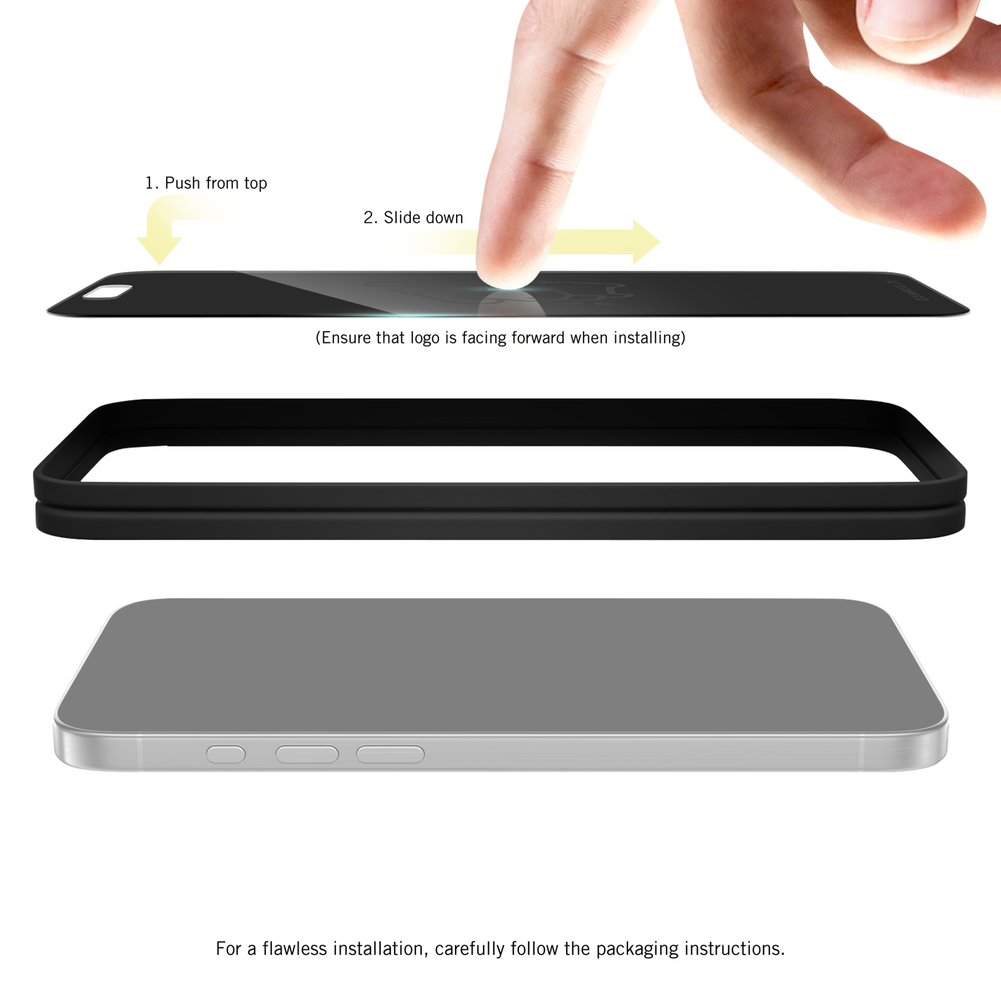 Pompompurin Fun iPhone Privacy Screen Protector