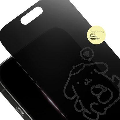 Pompompurin Love iPhone Privacy Screen Protector