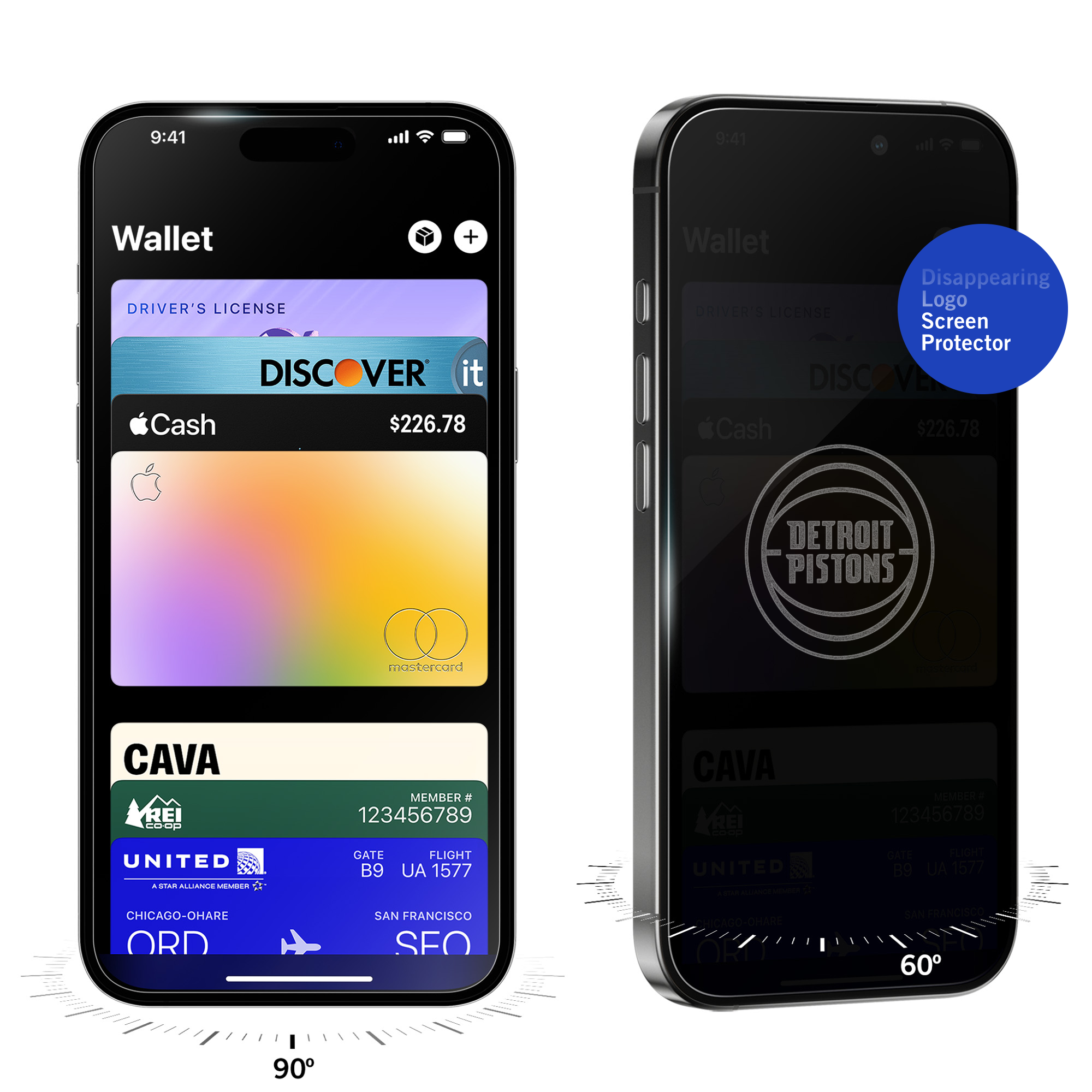 Detroit Pistons Privacy Screen Protector