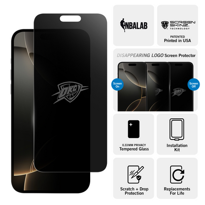 Oklahoma City Thunder Privacy Screen Protector