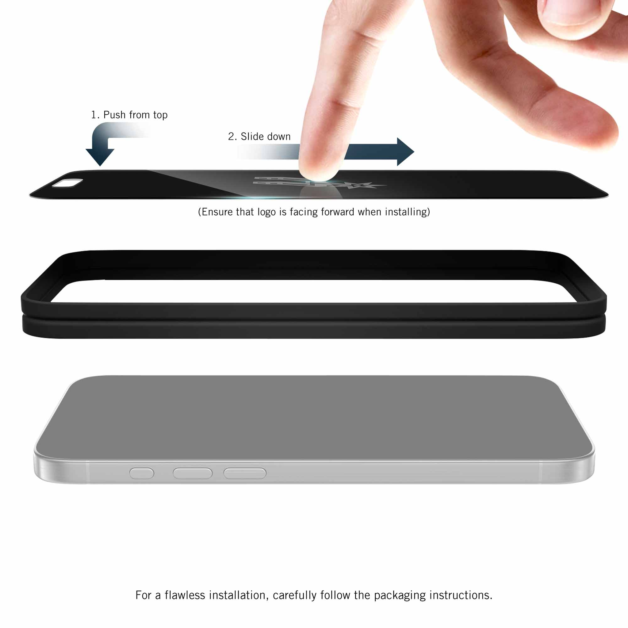 San Antonio Spurs Privacy Screen Protector