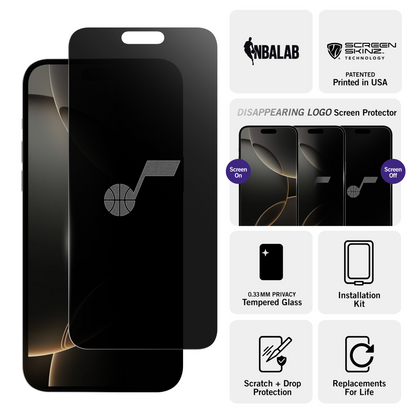 Utah Jazz Privacy Screen Protector