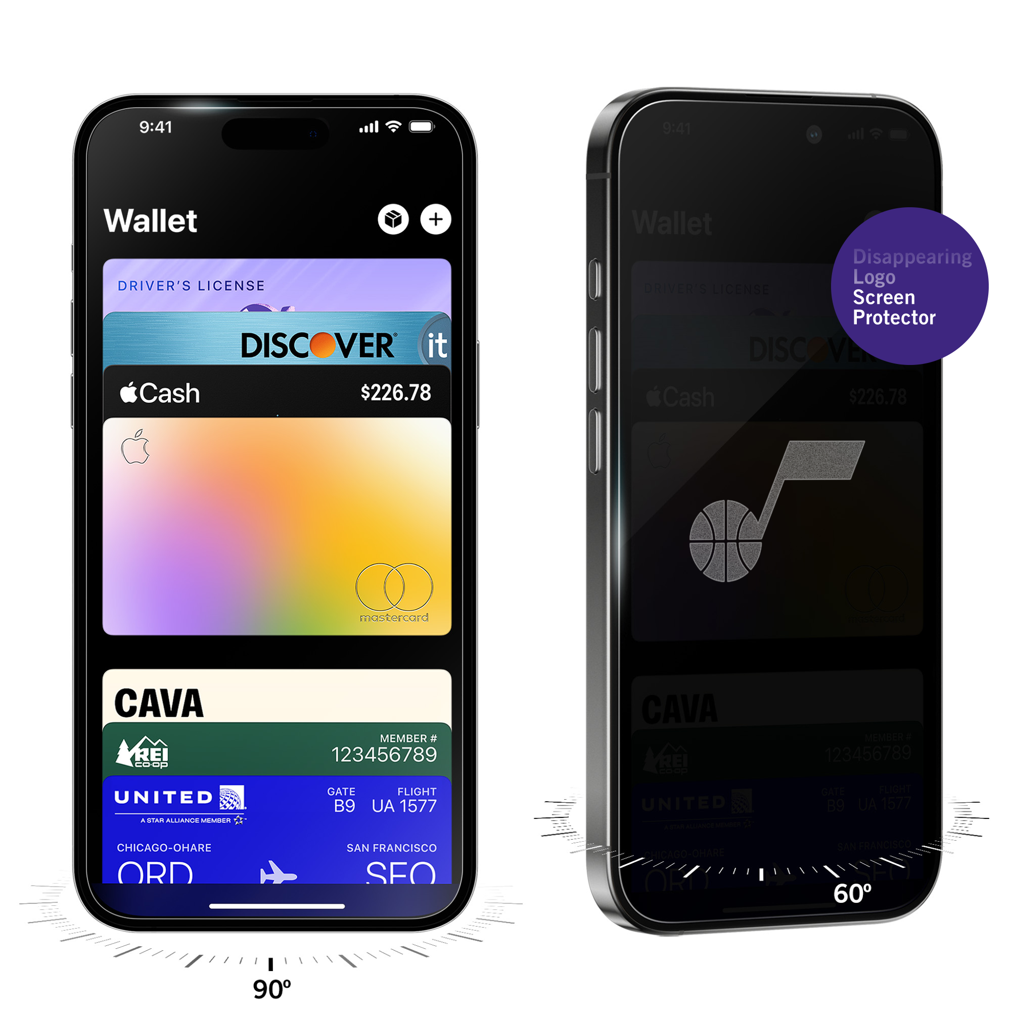 Utah Jazz Privacy Screen Protector