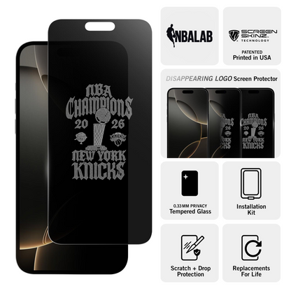 New York Knicks Championship Privacy Screen Protector