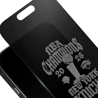 New York Knicks Championship Privacy Screen Protector