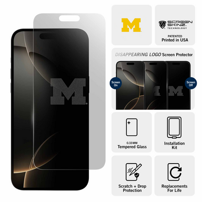 Michigan Wolverines Clear Screen Protector