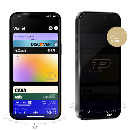 Purdue Boilermakers Privacy Screen Protector