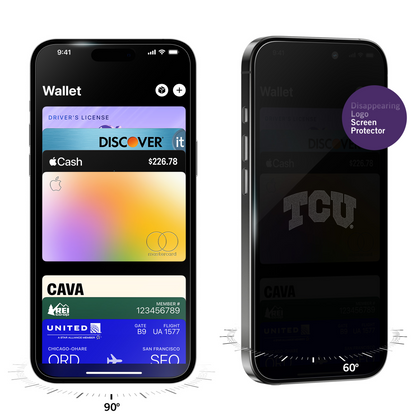 Texas Christian Horned Frogs Privacy Screen Protector