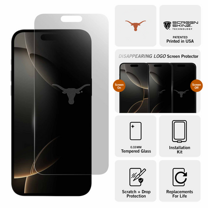 Texas Longhorns Clear Screen Protector