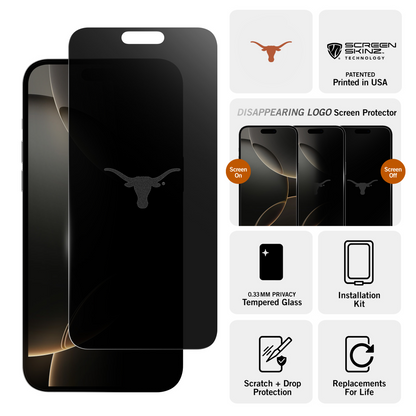 Texas Longhorns Privacy Screen Protector
