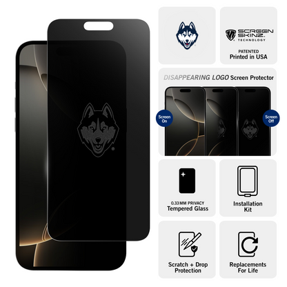 Connecticut Huskies (UCONN) Privacy Screen Protector