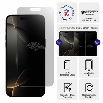 Baltimore Ravens iPhone Clear Screen Protector