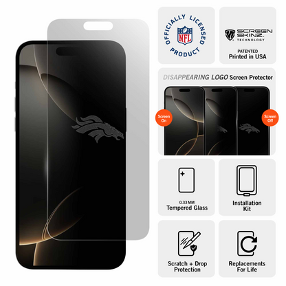 Denver Broncos iPhone Clear Screen Protector