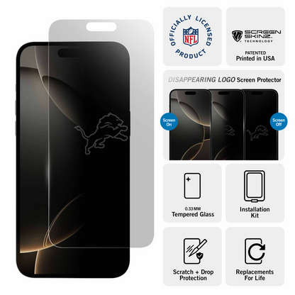 Detroit Lions iPhone Clear Screen Protector