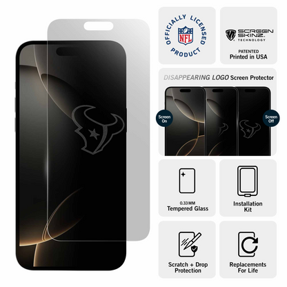 Houston Texans iPhone Clear Screen Protector