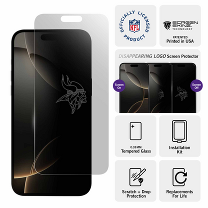 Minnesota Vikings iPhone Clear Screen Protector