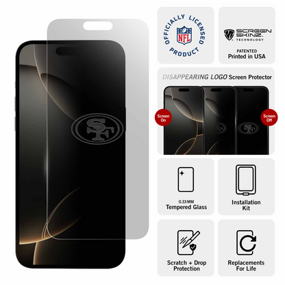 San Francisco 49ers iPhone Clear Screen Protector