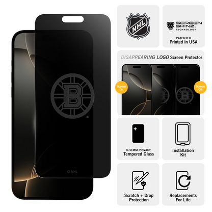 Boston Bruins Privacy Screen Protector