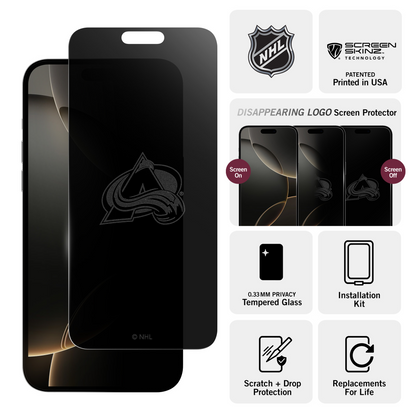 Colorado Avalanche Privacy Screen Protector
