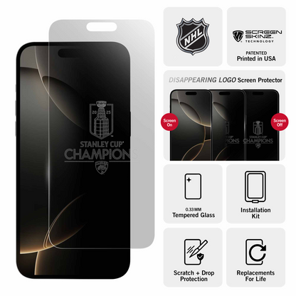 Florida Panthers Stanley Cup Champions Clear Screen Protector