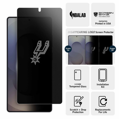 San Antonio Spurs Samsung Privacy Screen Protector