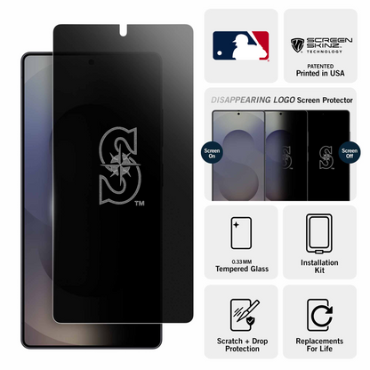 Seattle Mariners Samsung Privacy Screen Protector