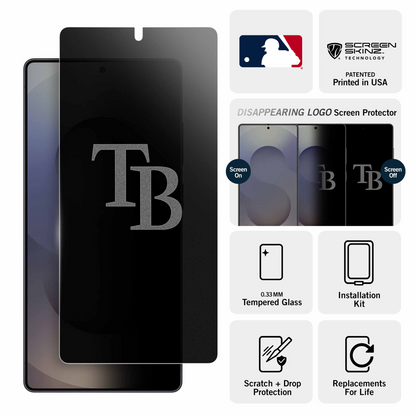Tampa Bay Rays Samsung Privacy Screen Protector