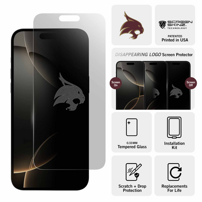 Texas State Bobcats Clear Screen Protector