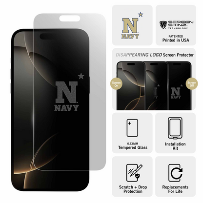 Navy Midshipmen Clear Screen Protector