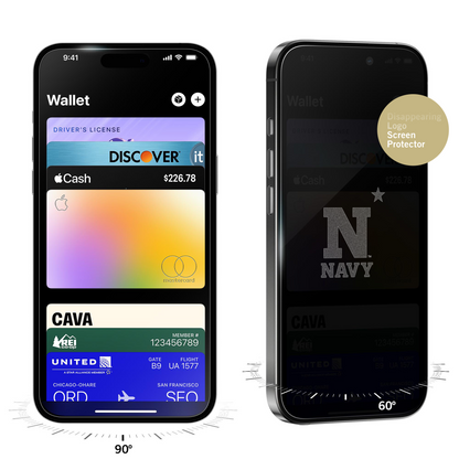 Navy Midshipmen Privacy Screen Protector