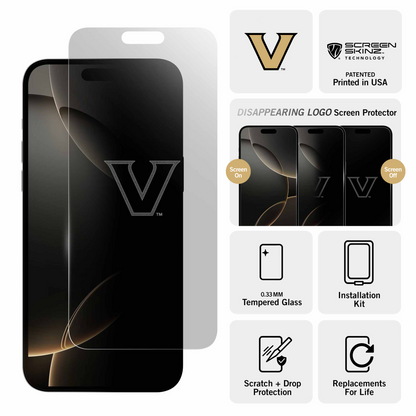 Vanderbilt Commodores Clear Screen Protector