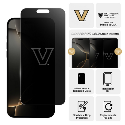 Vanderbilt Commodores Privacy Screen Protector