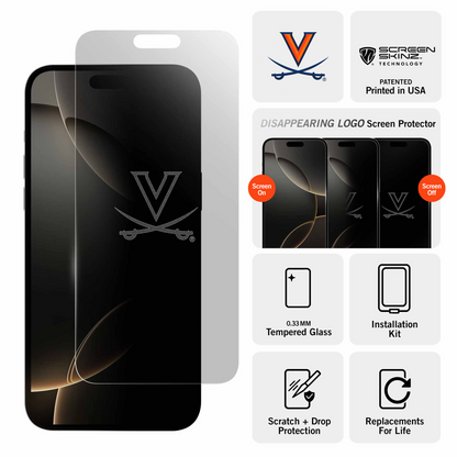 Virginia Cavaliers Clear Screen Protector