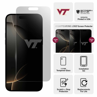 Virginia Tech Hokies Clear Screen Protector