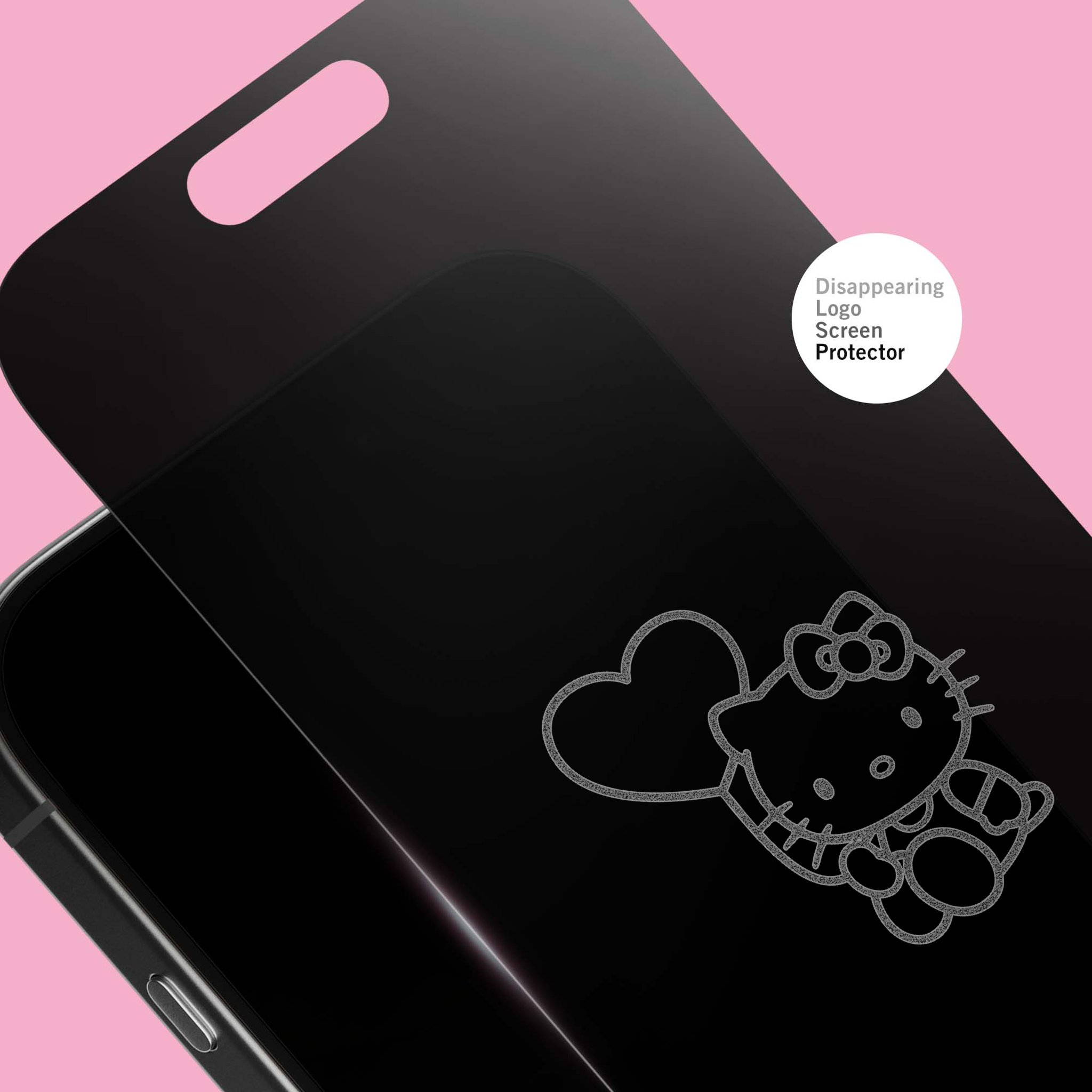 Hello Kitty Balloon iPhone Privacy Screen Protector