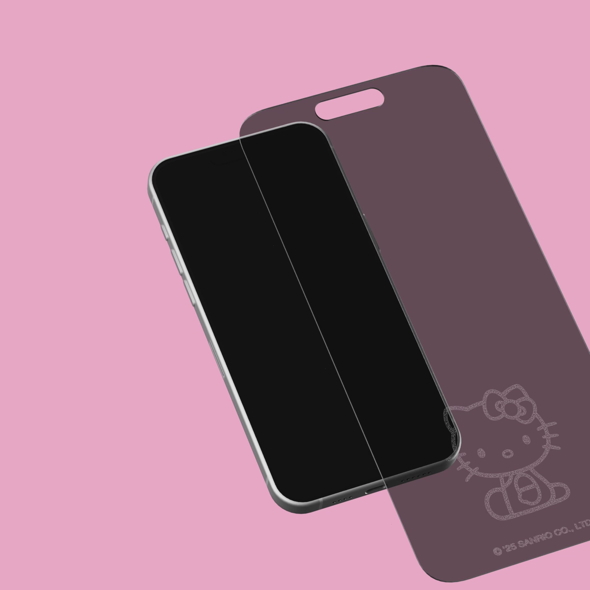 Hello Kitty Looking iPhone Privacy Screen Protector